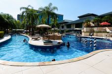 Condominium pool.